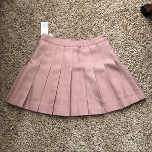 NWT Forever 21 Pink Pleated Skirt